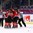 MALMO, SWEDEN - MARCH 31: Canadian players celebrate after a first period goal against Finland during preliminary round action at the 2015 IIHF Ice Hockey Women's World Championship. (Photo by Andre Ringuette/HHOF-IIHF Images)

